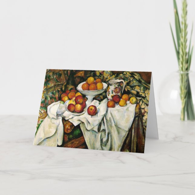 Cezanne - Apples and Oranges Card (Front)