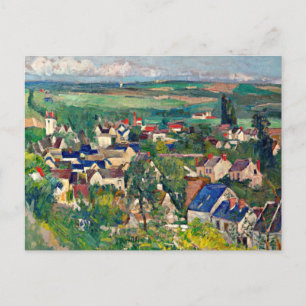 Cezanne - Auvers, Panoramic View, Postcard