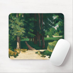 Cezanne Avenue at Jas de Bouffan Vintage Print Mouse Pad