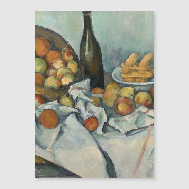 Cezanne Basket Apples Impressionism Art (Front)