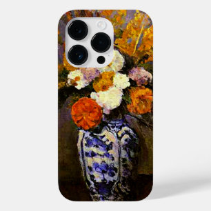 Cezanne - Dahlias in a Delft Vase Case-Mate iPhone 14 Pro Case