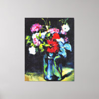 Cezanne - Flowers in a Vase, fine art painting