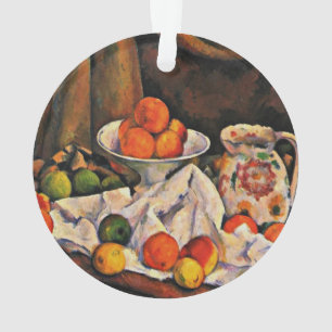 Cezanne - Fruit Bowl, Pitcher and Fruit Ornament