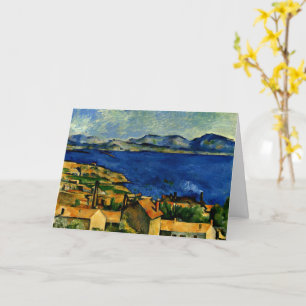 Cezanne - Gulf of Marseille seen from L'Estaque Card