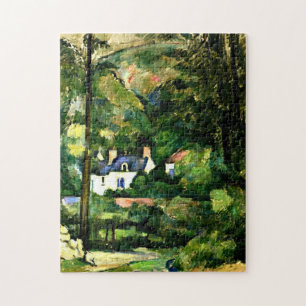 Cezanne - Houses in the Greenery- Jigsaw Puzzle