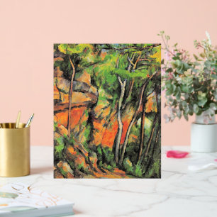 Cezanne - In the Park of Chateau Noir Acrylic Sign