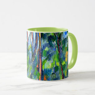 Cezanne - In the Woods, famous painting Mug