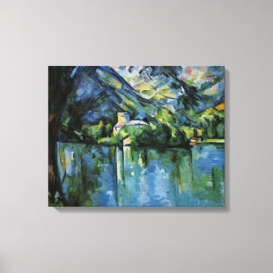Cezanne - Lac d'Annecy Canvas Print