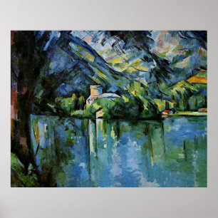 Cezanne - Lac d'Annecy Poster