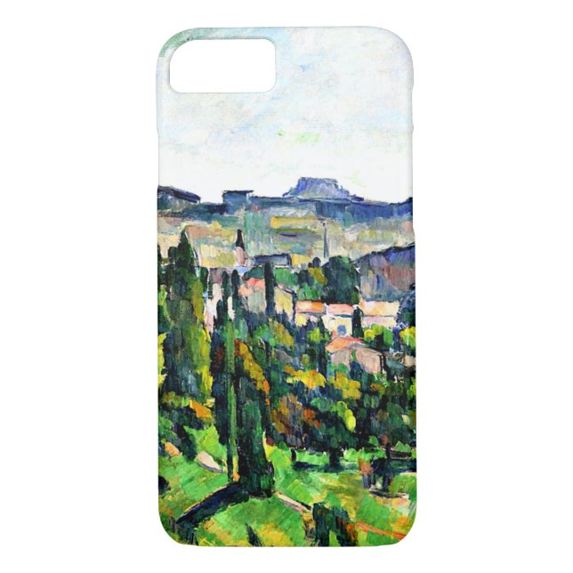 Cezanne - Landscape with Road and Bell Tower Case-Mate iPhone Case (Back)