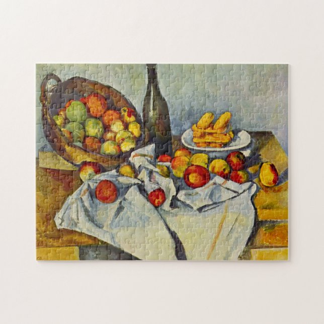 Cezanne le panier du puzzle de pommes (Horizontal)
