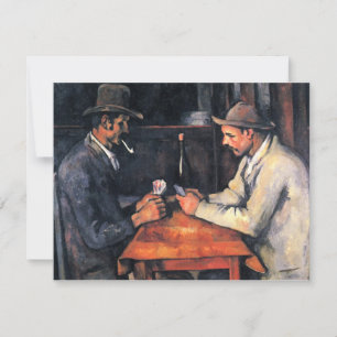 Cezanne Les joueurs de cartes (deux)
