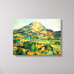 Cezanne Mont Sainte-Victoire Canvas Print