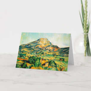 Cezanne Mont Sainte-Victoire Greeting Card