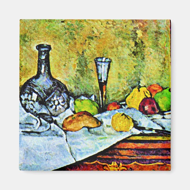 Cezanne painting, Dessert Magnet (Front)