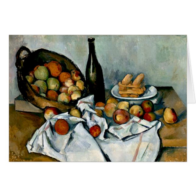 Cezanne - Panier de pommes (Devant horizontal)