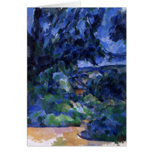 Cezanne - Paysage bleu,