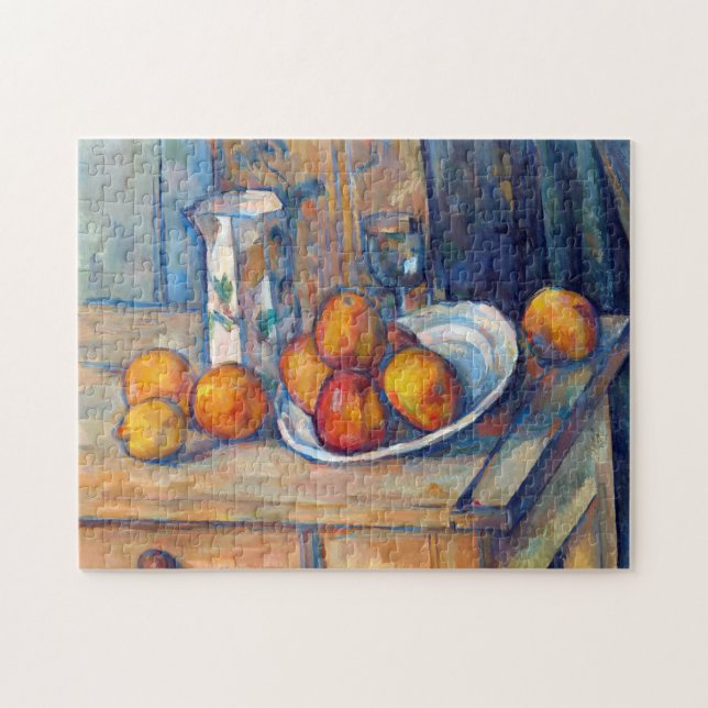 Cezanne Post Impressionism Paul Cezanne Still Life Jigsaw Puzzle (Horizontal)