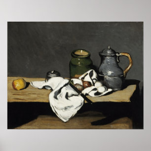 Cézanne - Still Life With Kettle Poster