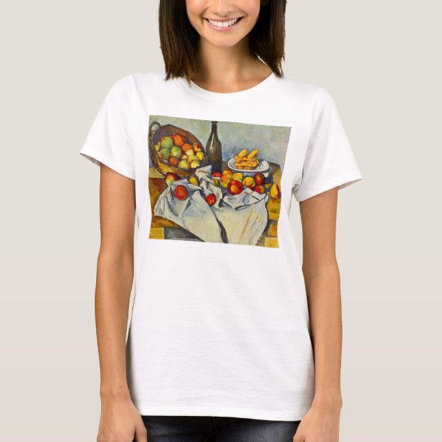 Cezanne The Basket of Apples T-shirt (Front)
