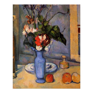 Cezanne - The Blue Vase Poster