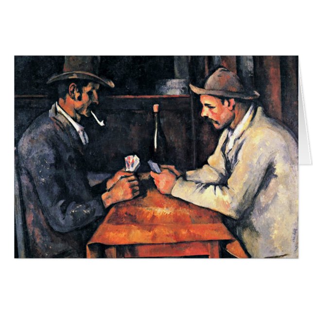 Cezanne - The Card Players (2) (Front Horizontal)