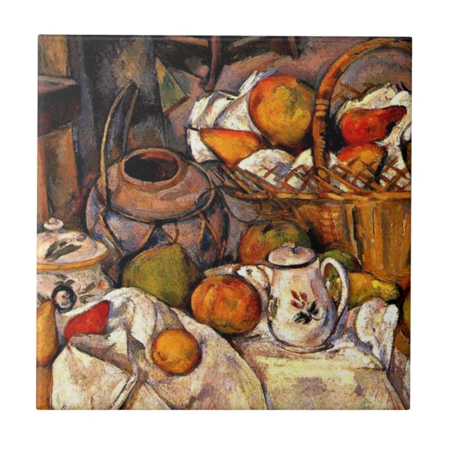 Cezanne - The Kitchen Table Tile (Front)
