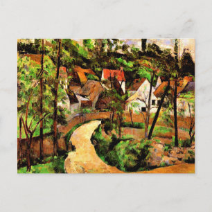 Cezanne - Turn in the Road Postcard