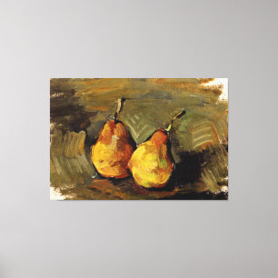 Cezanne - Two Pears Canvas Print