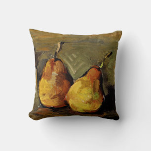 Cezanne - Two Pears Throw Pillow