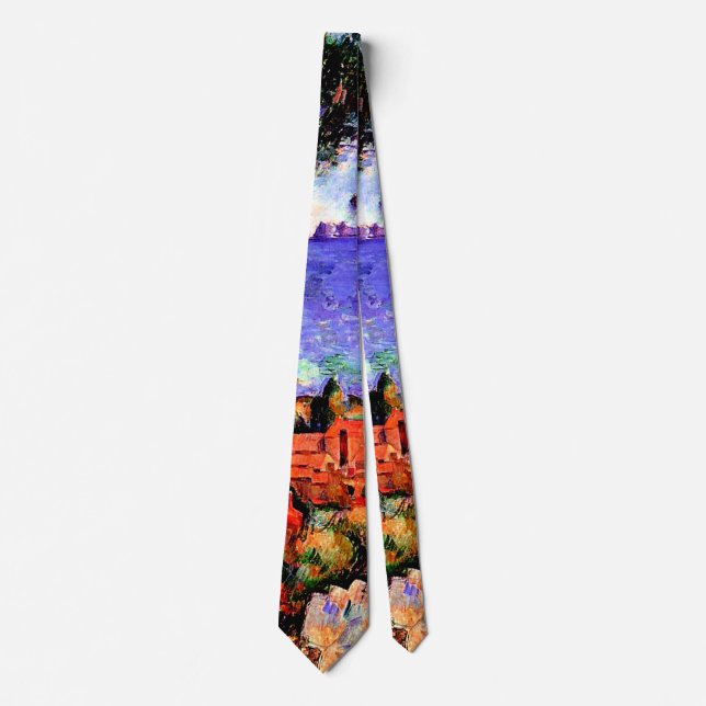 Cezanne - View through the Trees Tie (Front)