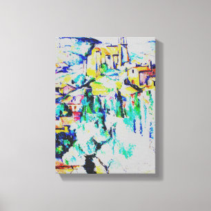 Cezanne Village at Gardanne Canvas Print