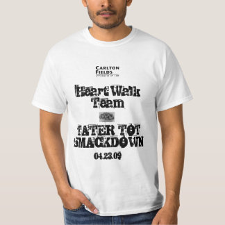 CF Heart Walk Team TT Smackdown Official T T-Shirt