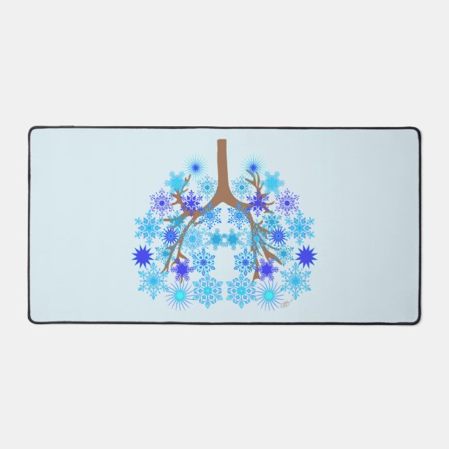 CF Winter  Desk Mat (Front)