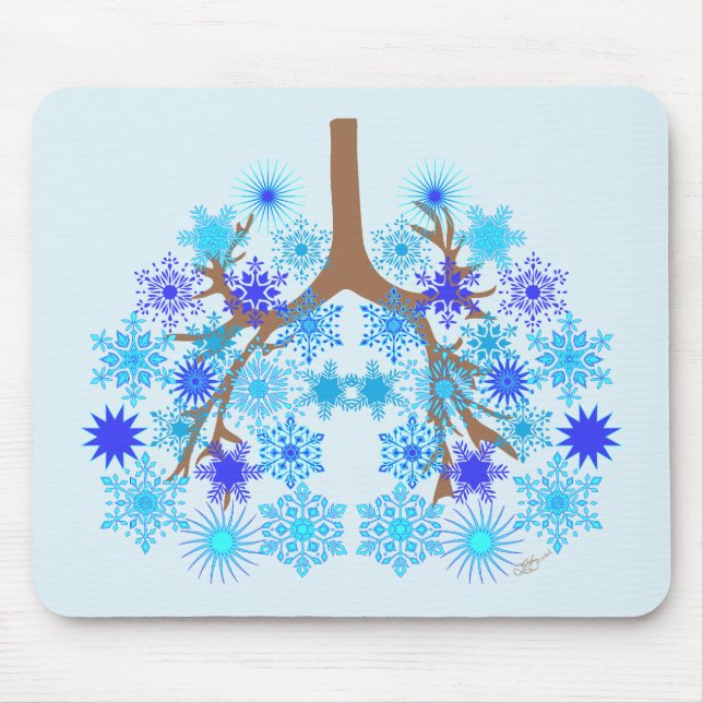 CF Winter  Mouse Pad (Front)