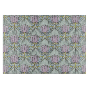CFA Voysey Bird and Tulip Pattern Cutting Boards
