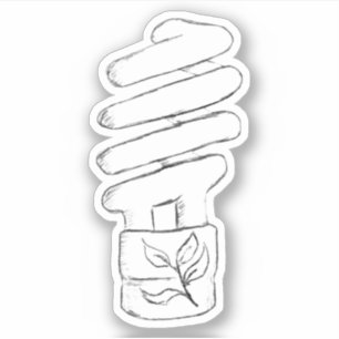CFL Light Bulb Sketch
