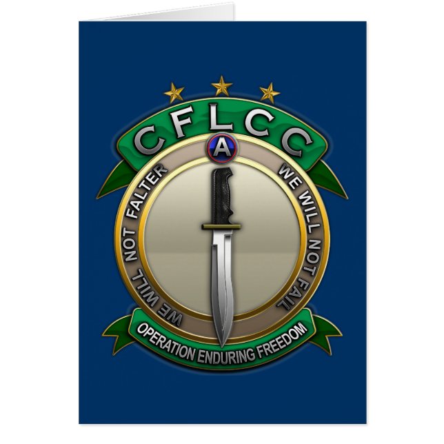 CFLCC Operation Enduring Freedom (Front)