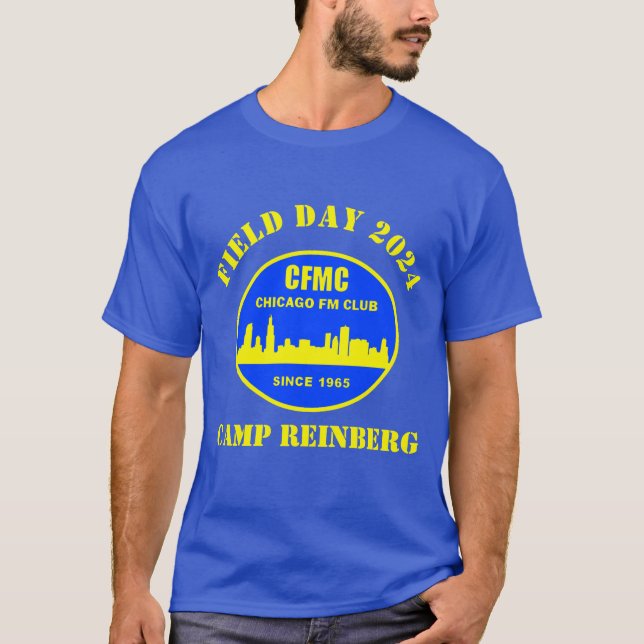 CFMC Field Day 2024 Limited Edition T-Shirt (Front)