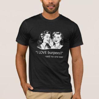 CFNTX Love Burpees - Black T-Shirt