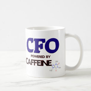 Cfo Powered by caffeine Coffee Mug