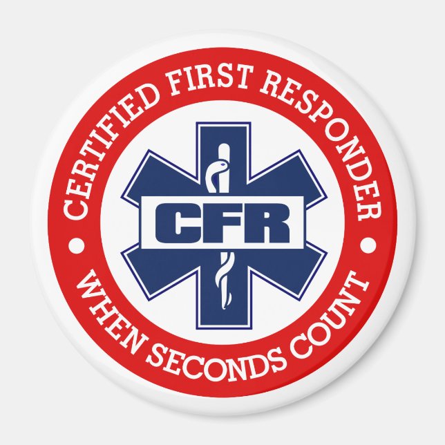 CFR (Certified First Responder) Magnet (Front)