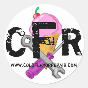 CFR LOGO STICKER 2008 - Customized