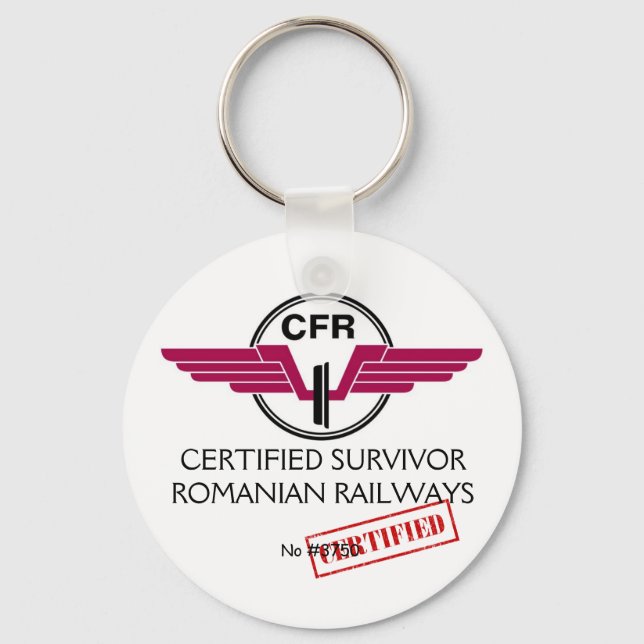 CFR Survivor keychain (Front)