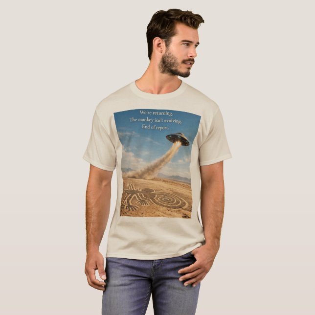 CG17S T-Shirt -Nazca Monkey (Front Full)
