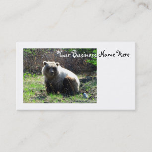 CGB Chubby Grizzly Bear Business Card