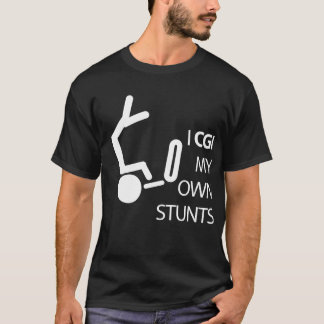 CGI Stunts Falling T T-Shirt