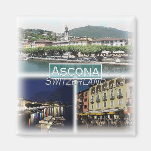 CH0281 Europe, Switzerland, Ascona, Fridge Magnet