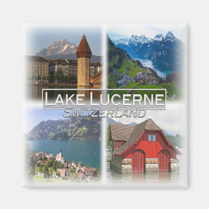 CH0285 Europe, Switzerland, Lake Lucerne, Fridge  Magnet