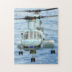 CH-46E SEA KNIGHT (11x14 INCH) Jigsaw Puzzle